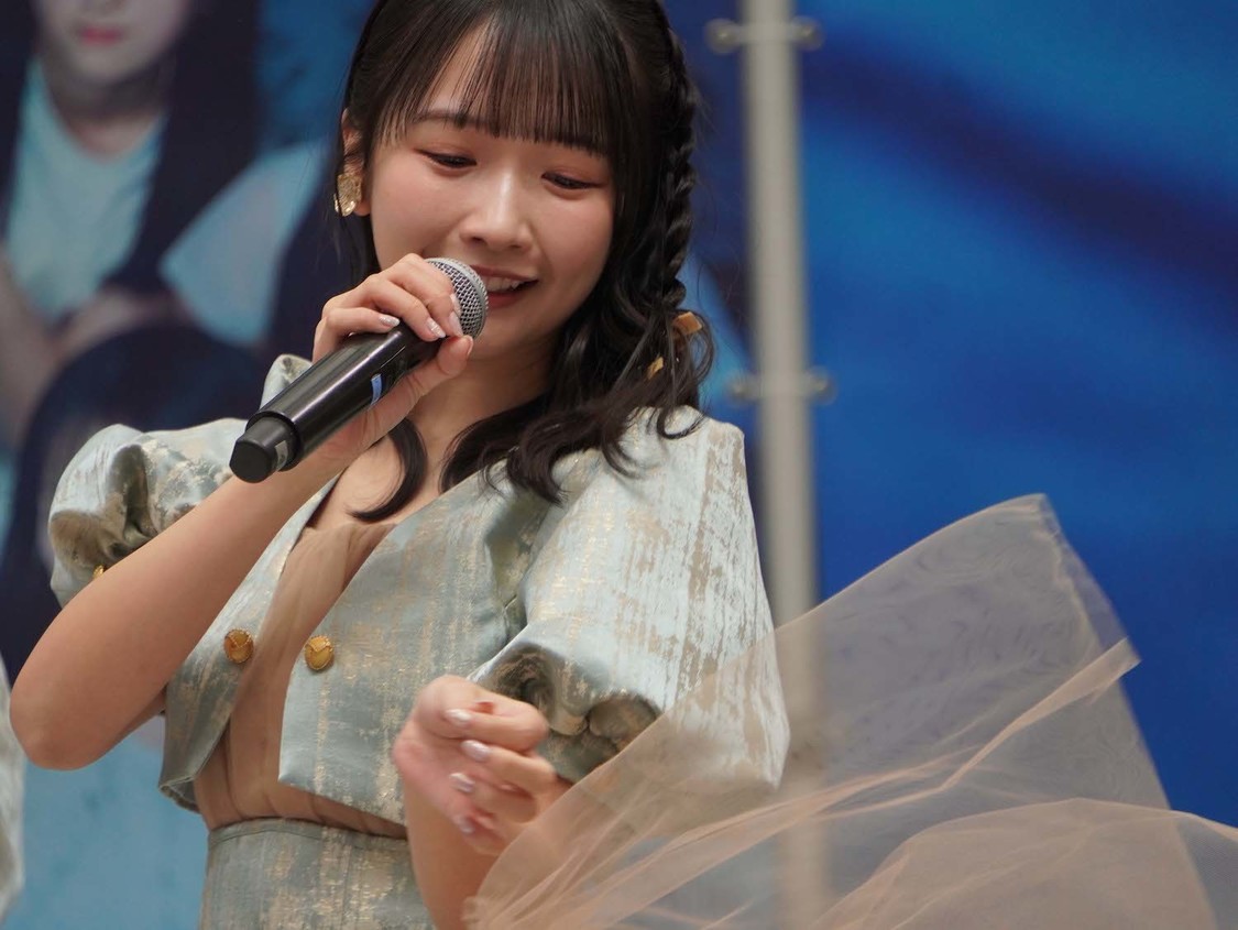 ＜STU48 11thシングル「地平線を見ているか？」発売記念イベント＞ラゾーナ川崎プラザ ルーファ広場（2025年1月19日／©️STU）