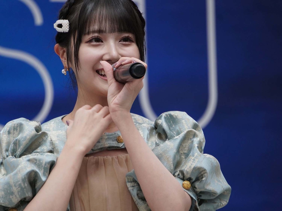 ＜STU48 11thシングル「地平線を見ているか？」発売記念イベント＞ラゾーナ川崎プラザ ルーファ広場（2025年1月19日／©️STU）