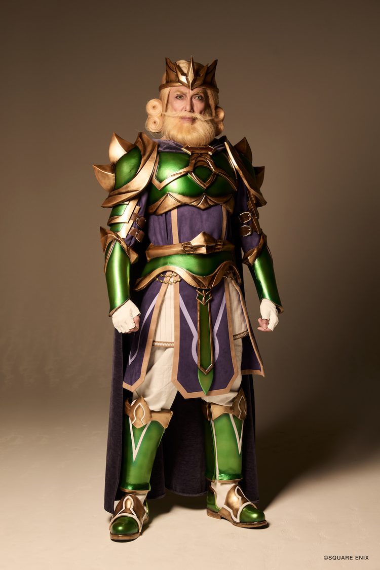 英雄王/リチャード：石坂勇（© SQUARE ENIX）