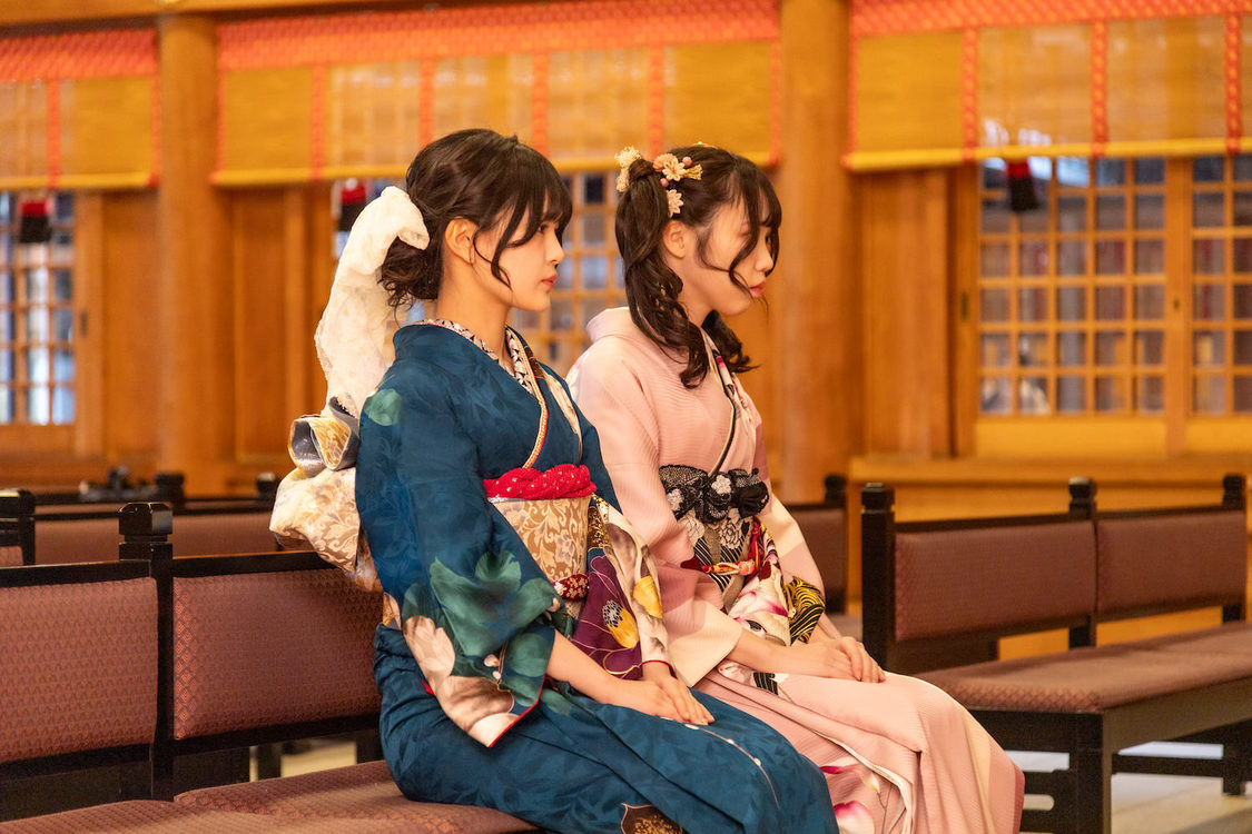 北村優羽、吉原愛里衣（©︎Flora）