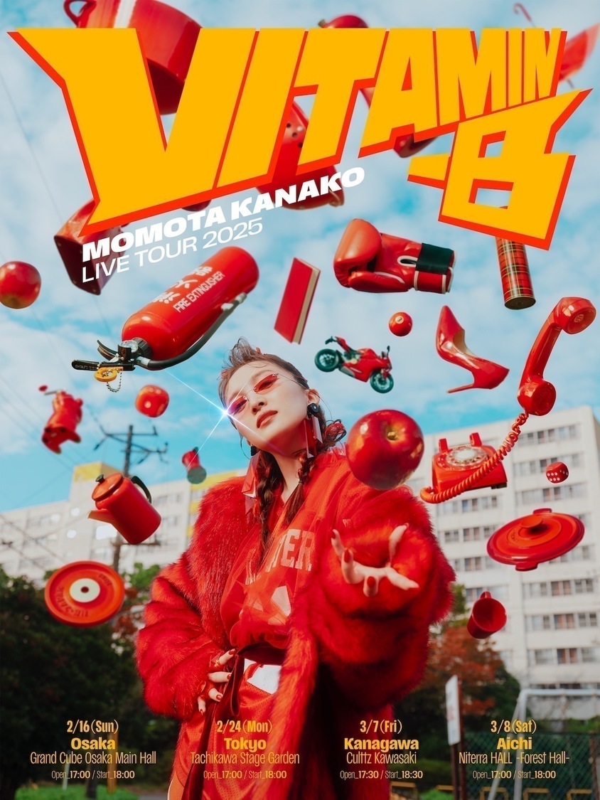 ＜MOMOTA KANAKO LIVE TOUR 2025「VITAMIN-B」＞
