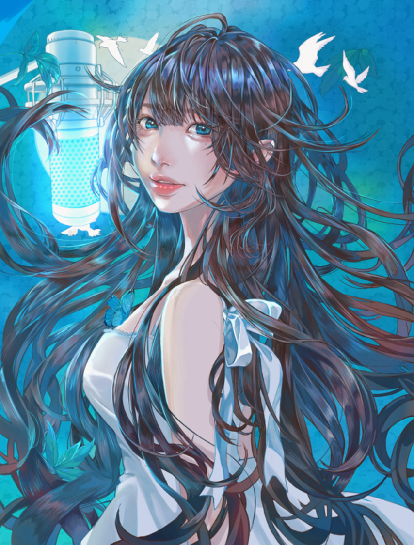 『100万人中1位の配信者が見てきた世界』表紙イラスト