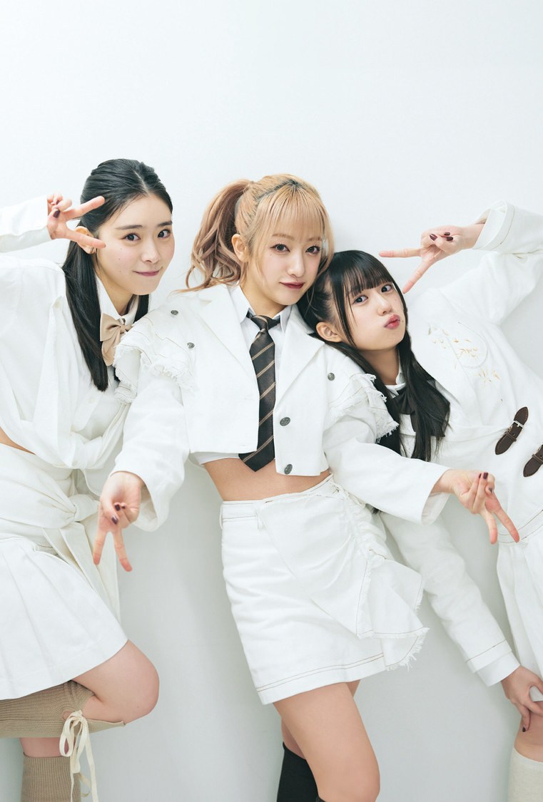 『B.L.T.2025年4月号増刊　私立恵比寿中学特別版』ローソンエンタテインメント購入特典ポストカード【桜木心菜＆小久保柚乃＆風見和香】