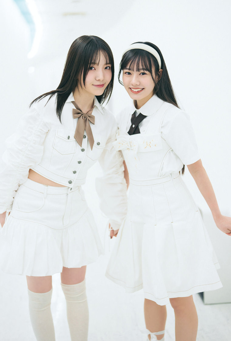 『B.L.T.2025年4月号増刊　私立恵比寿中学特別版』ローソンエンタテインメント購入特典ポストカード【桜井えま＆仲村悠菜】