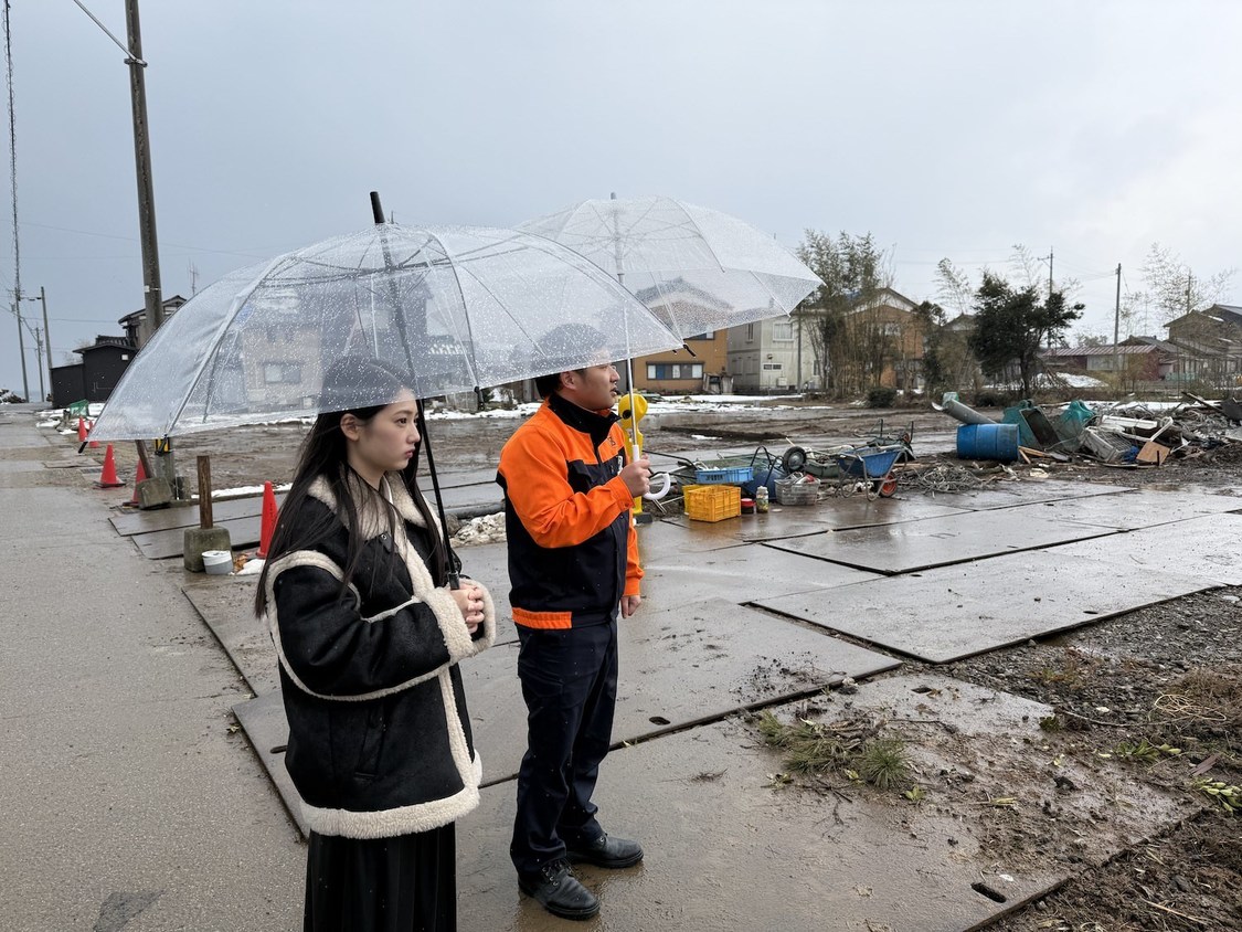 珠洲市役所訪問