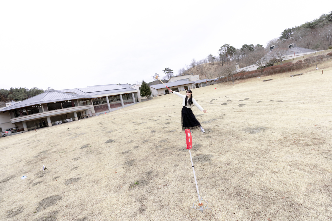 グラウンドゴルフに初挑戦