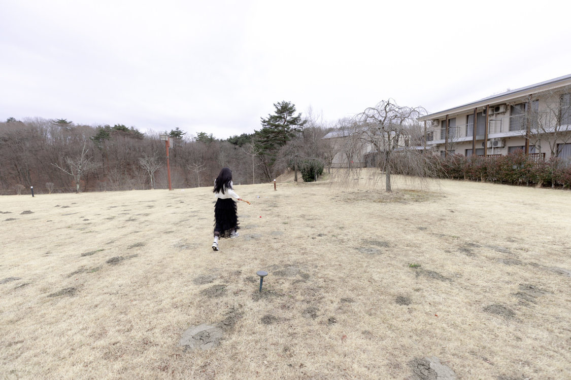 グラウンドゴルフに初挑戦