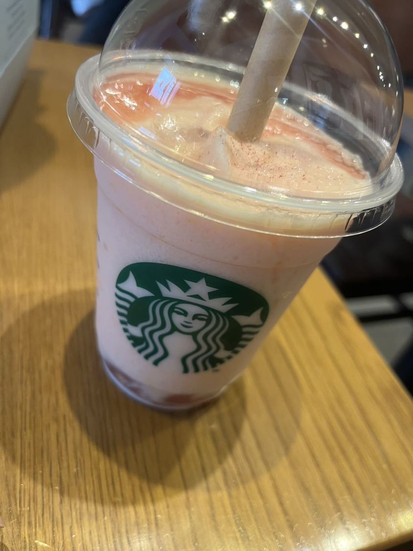 桜の季節で嬉しい！