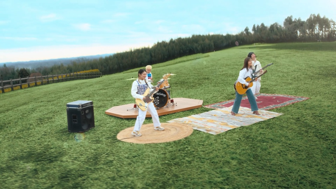 三ツ矢サイダー新TV-CM「生田絵梨花/#バンドに夢中」編