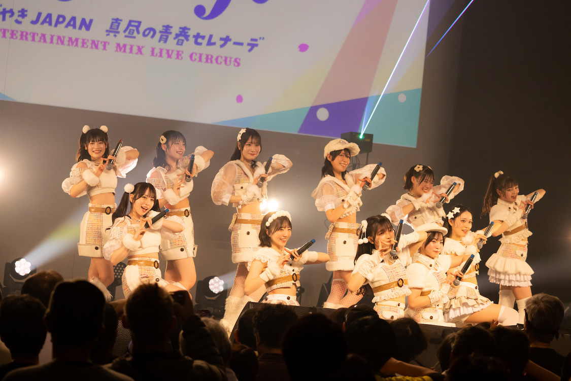 虹のコンキスタドール＜ガラフェス～かがやきJAPAN 真昼の青春セレナーデ〜＞豊洲PIT（2025年3月9日／©ガラフェス 撮影：篠田直人、白木淳也）