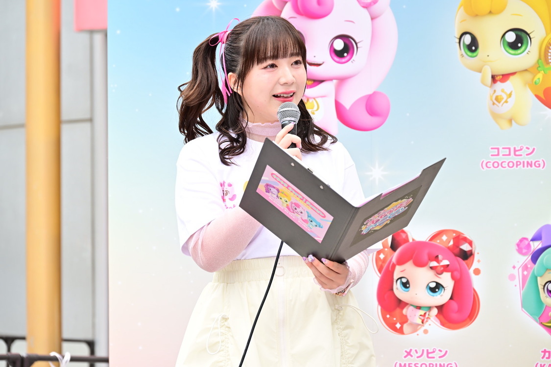 ＜「キラキラ キャッチ！ティニピン」スペシャルイベント　ネクストブレイクアニメを学ぼう！ティニピンスクール開校！＞SHIBUYA 109（2025年3月15日／@ SAMG）