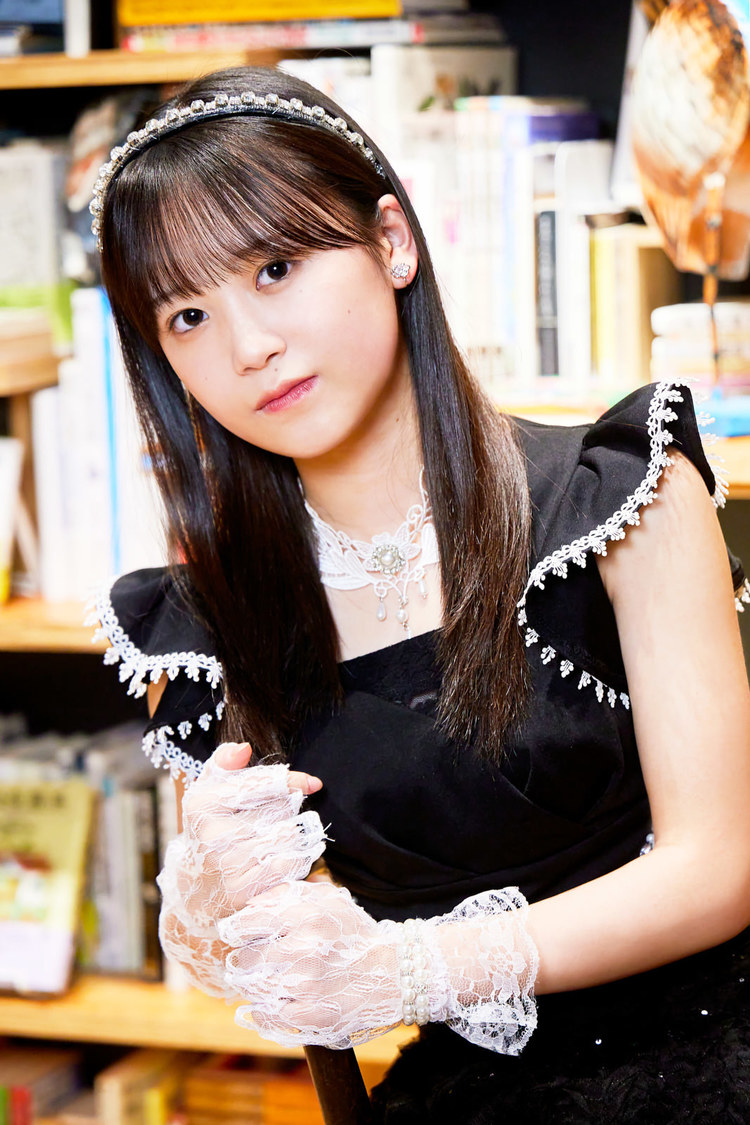 橋田歩果＜ロージークロニクル デビューシングル「へいらっしゃい！〜ニッポンで会いましょう〜／ウブとズル」取材会＞角川武蔵野ミュージアム