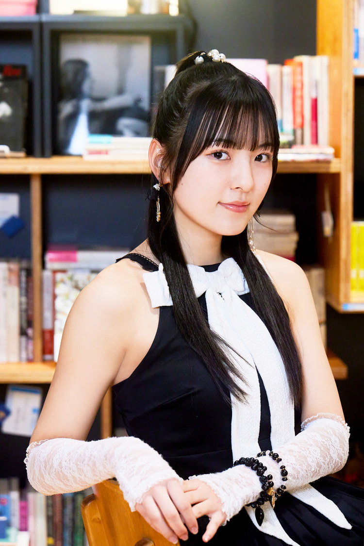 村越彩菜＜ロージークロニクル デビューシングル「へいらっしゃい！〜ニッポンで会いましょう〜／ウブとズル」取材会＞角川武蔵野ミュージアム