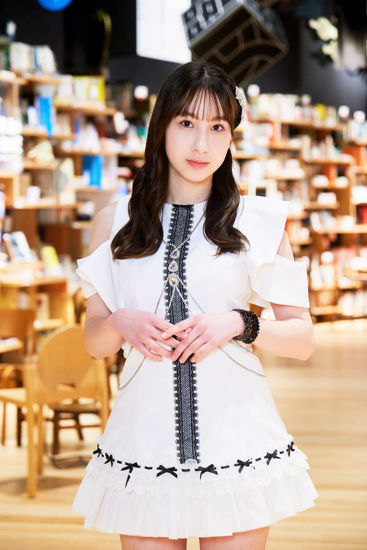 松原ユリヤ＜ロージークロニクル デビューシングル「へいらっしゃい！〜ニッポンで会いましょう〜／ウブとズル」取材会＞角川武蔵野ミュージアム