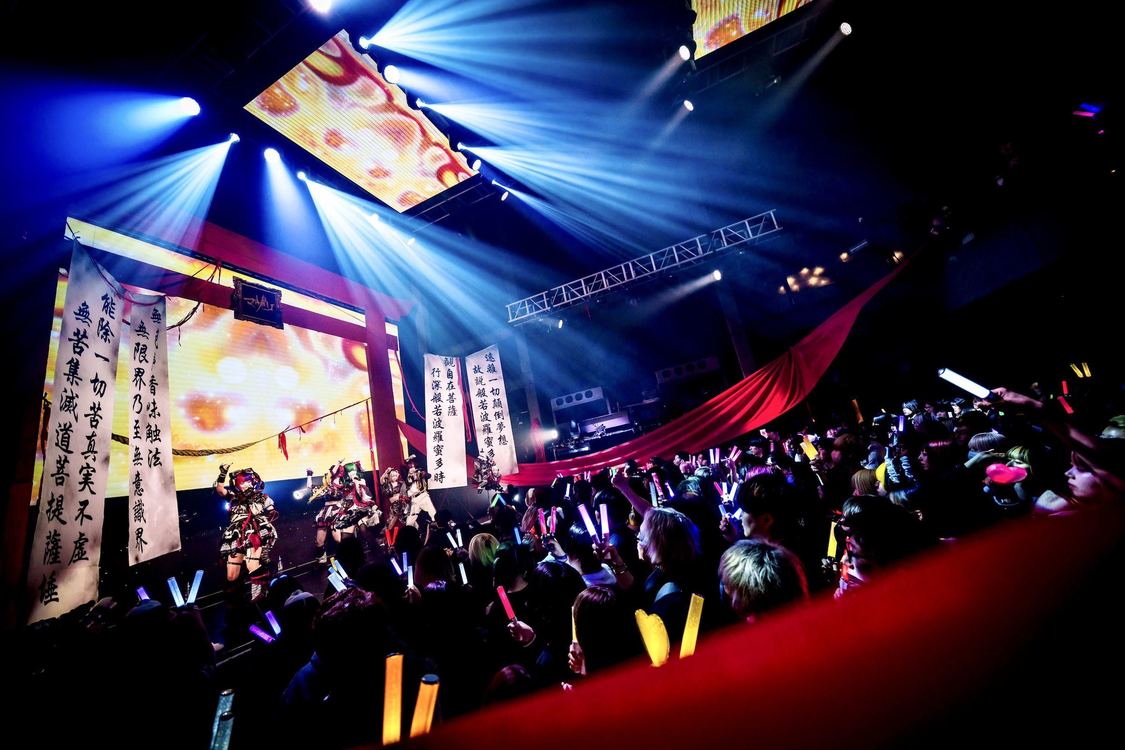 マザリ＜東名阪呪礼ツアー『白装束ト藁人形』＞WOMBLIVE（2025年3月10日）