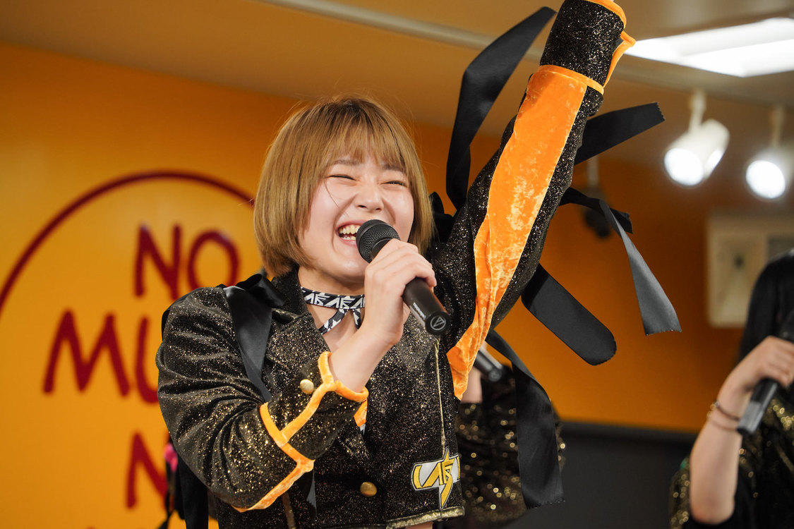 アップアップガールズ（仮＜アップアップガールズ（仮）＆吉川茉優　合同リリースイベント＞タワーレコード錦糸町パルコ店（2025年3月26日）