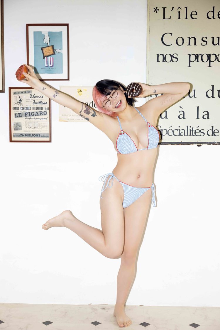 ちゅきめろでぃ！『ヤングアニマルWeb』（撮影：中山雅文）