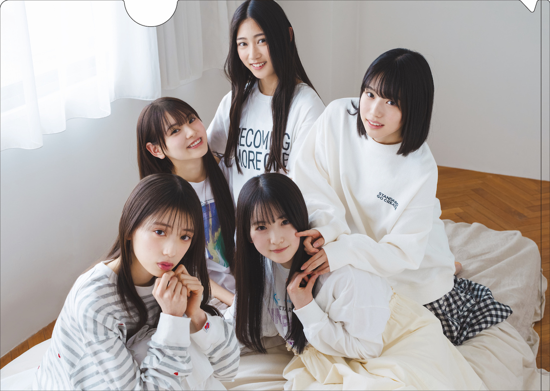 『B.L.T.2025年5月号』セブンネットショッピング購入特典クリアファイル【乃木坂46 6期生】