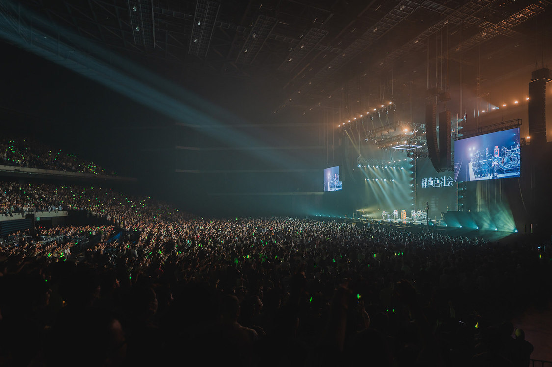 緑黄色社会＜CENTRAL MUSIC & ENTERTAINMENT FESTIVAL 2025＞Kアリーナ横浜（2025年4月4日）