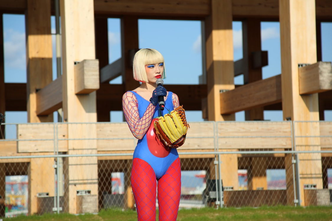 ＜世界キャッチボールプロジェクト＞大屋根リング（2025年4月4日）