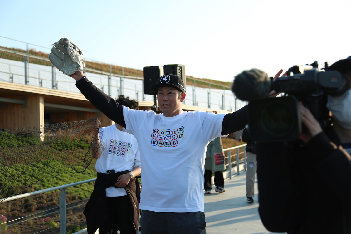 ＜世界キャッチボールプロジェクト＞大屋根リング（2025年4月4日）