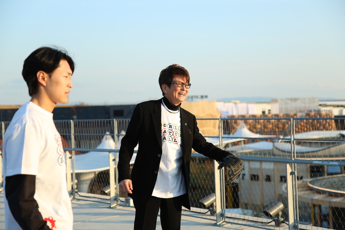 ＜世界キャッチボールプロジェクト＞大屋根リング（2025年4月4日）