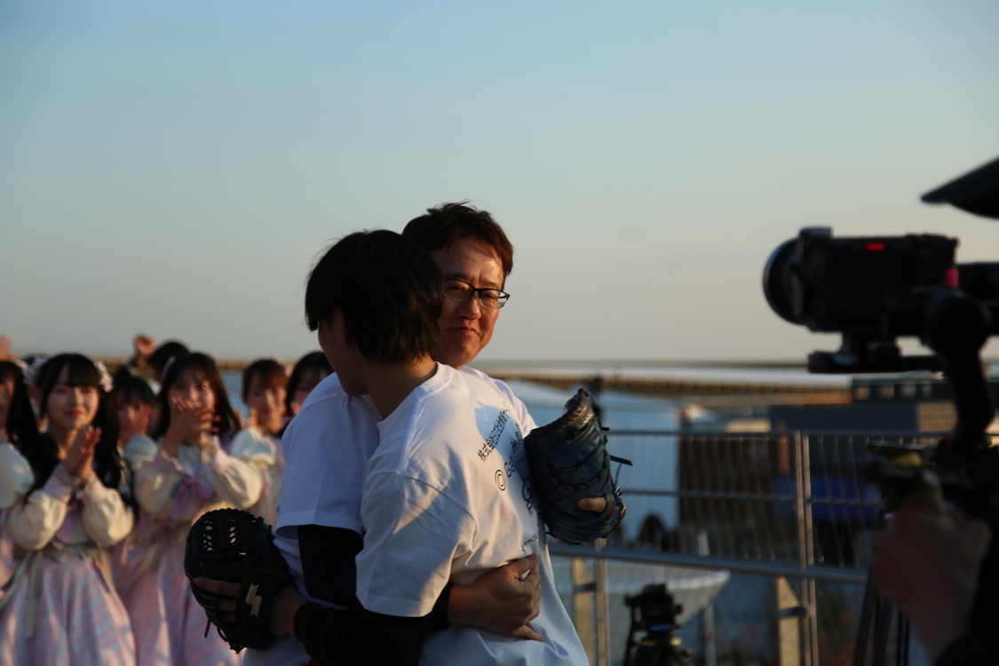 ＜世界キャッチボールプロジェクト＞大屋根リング（2025年4月4日）