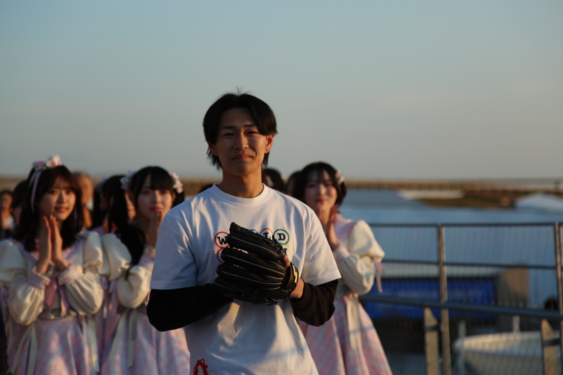 ＜世界キャッチボールプロジェクト＞大屋根リング（2025年4月4日）