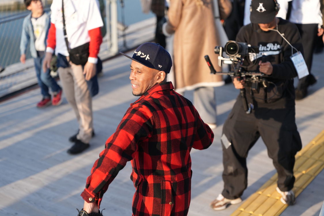 ＜世界キャッチボールプロジェクト＞大屋根リング（2025年4月4日）