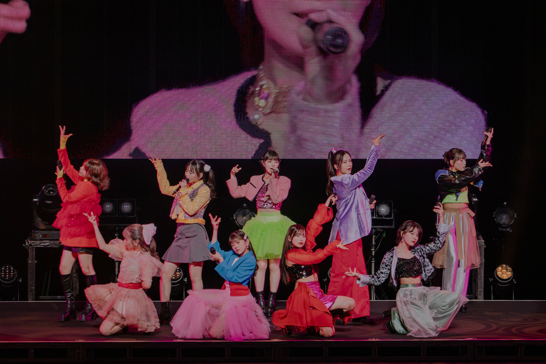 ＜アンジュルム 10th Anniversary tour 2025 春「桜梅桃李」＞松戸森のホール21 大ホール（2025年4月5日）