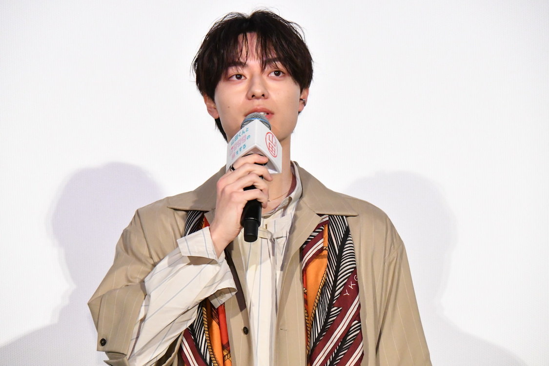 ＜映画『山田くんとLv999の恋をする』公開御礼舞台挨拶＞（2025年4月6日／©ましろ／COMICSMART INC.　 ©2025『山田くんと Lv999 の恋をする』製作委員会）