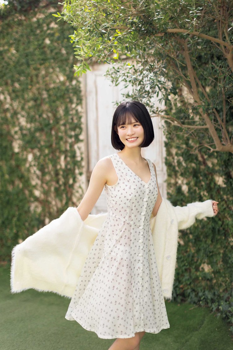 山本栞『ヤングアニマルWeb』（撮影：西條彰仁）