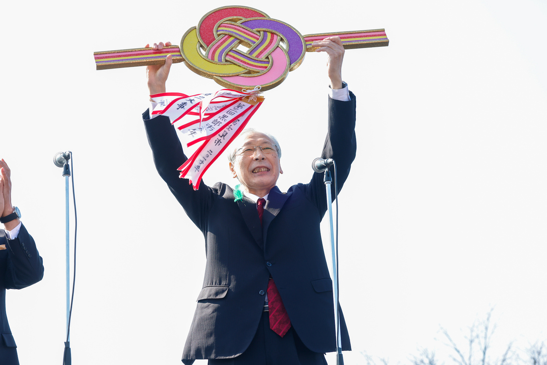 ＜ももクロ春の一大事2025 in 新発田市 〜新発田 新発見！？〜＞新発田市 五十公野公園（2025年4月12日／©︎笹森健一）