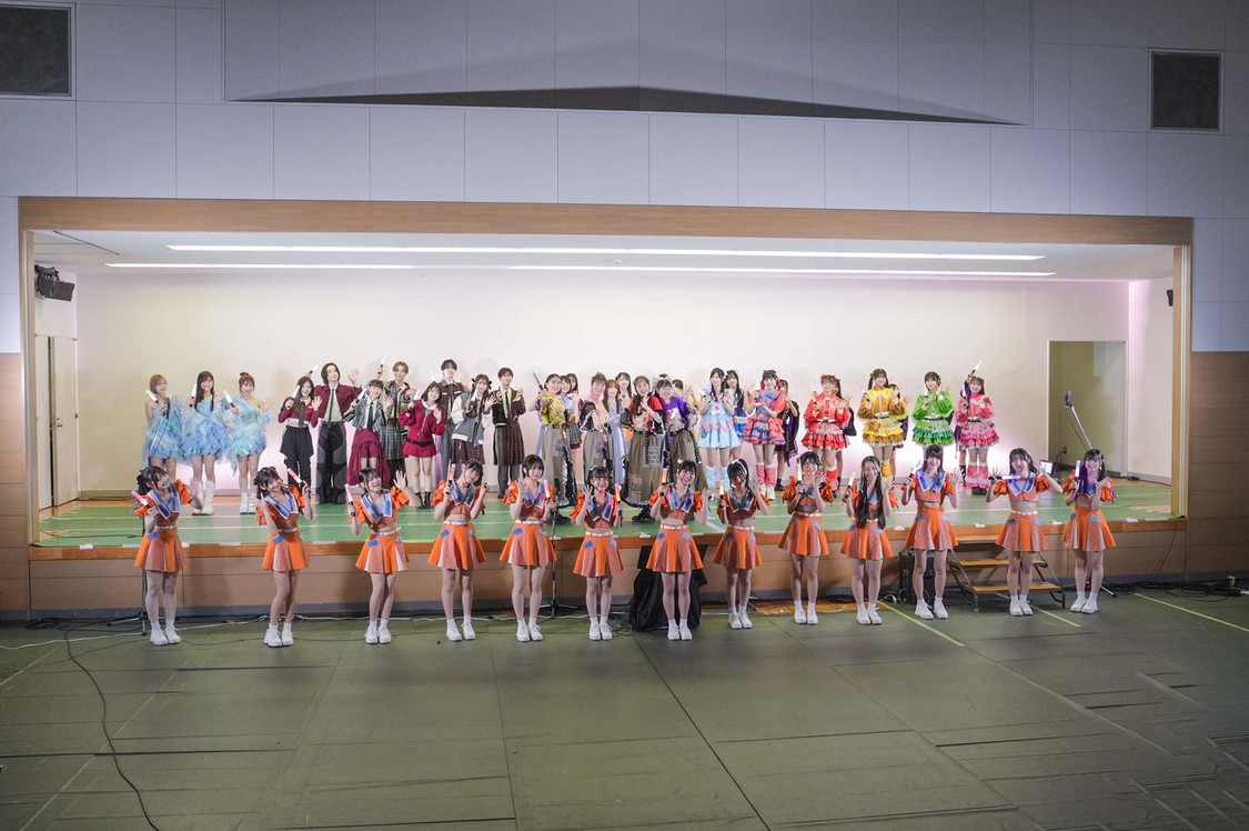 『ももクロ春の一大事2025 in 新発田市 〜新発田 新発見！？〜 本当に一大事に緊急配信』サンビレッジしばた（2025年4月13日／©︎上飯坂一）