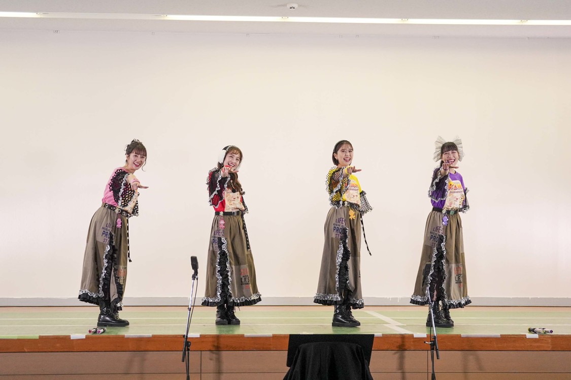 『ももクロ春の一大事2025 in 新発田市 〜新発田 新発見！？〜 本当に一大事に緊急配信』サンビレッジしばた（2025年4月13日／©︎上飯坂一）