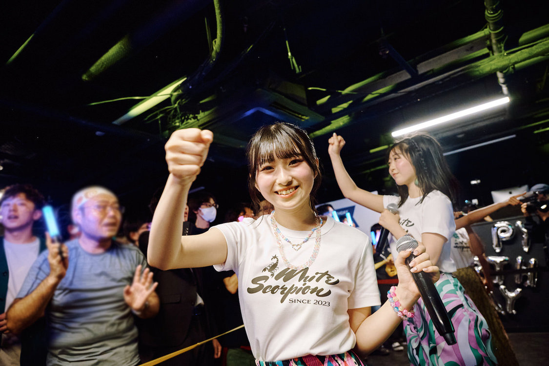 ＜ホワイトスコーピオンBASE Live #2＞YOANI Live Station（2025年4月19日／©OVERSE）