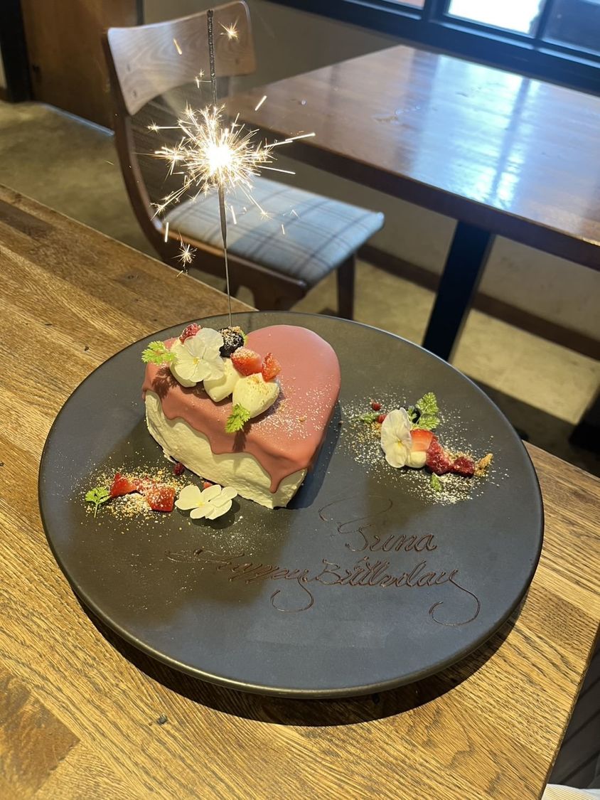 妹がお誕生日のお祝いをしてくれました