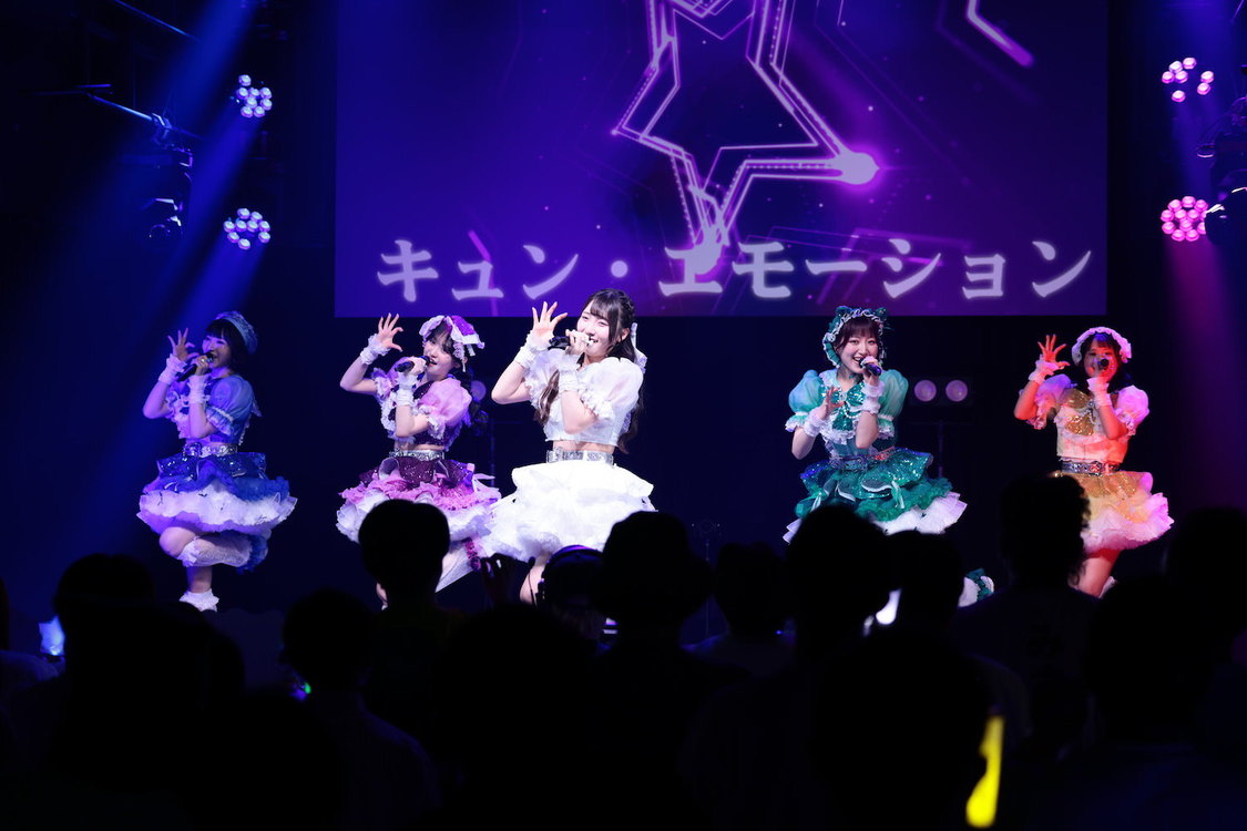 ＜柑橘クーベルチュール 1.5st Anniversary LIVE『君待ちプロローグ』＞Veats Shibuya（2025年4月21日／©︎マシュマロラボ.実行委員会/Photography by T.Okamoto（@monsun20241203））