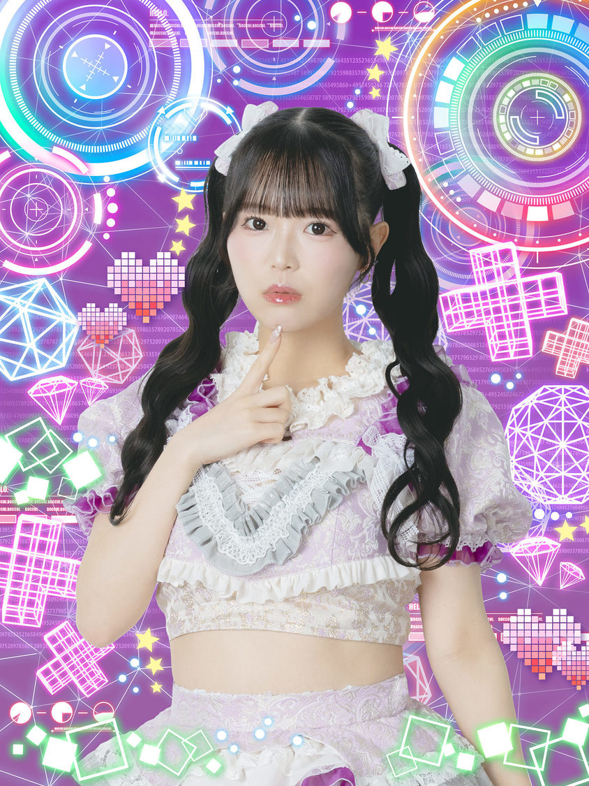 紫色担当／坂本梨奈