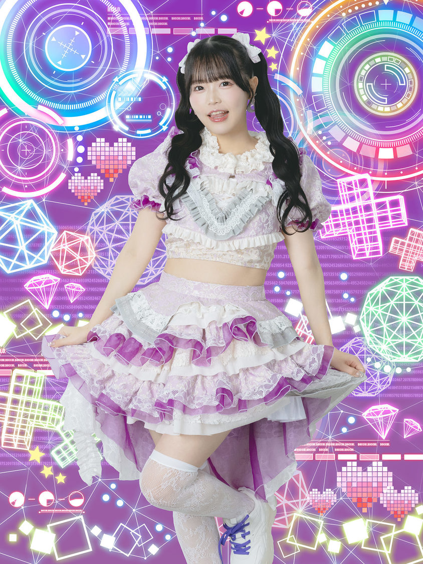 紫色担当／坂本梨奈