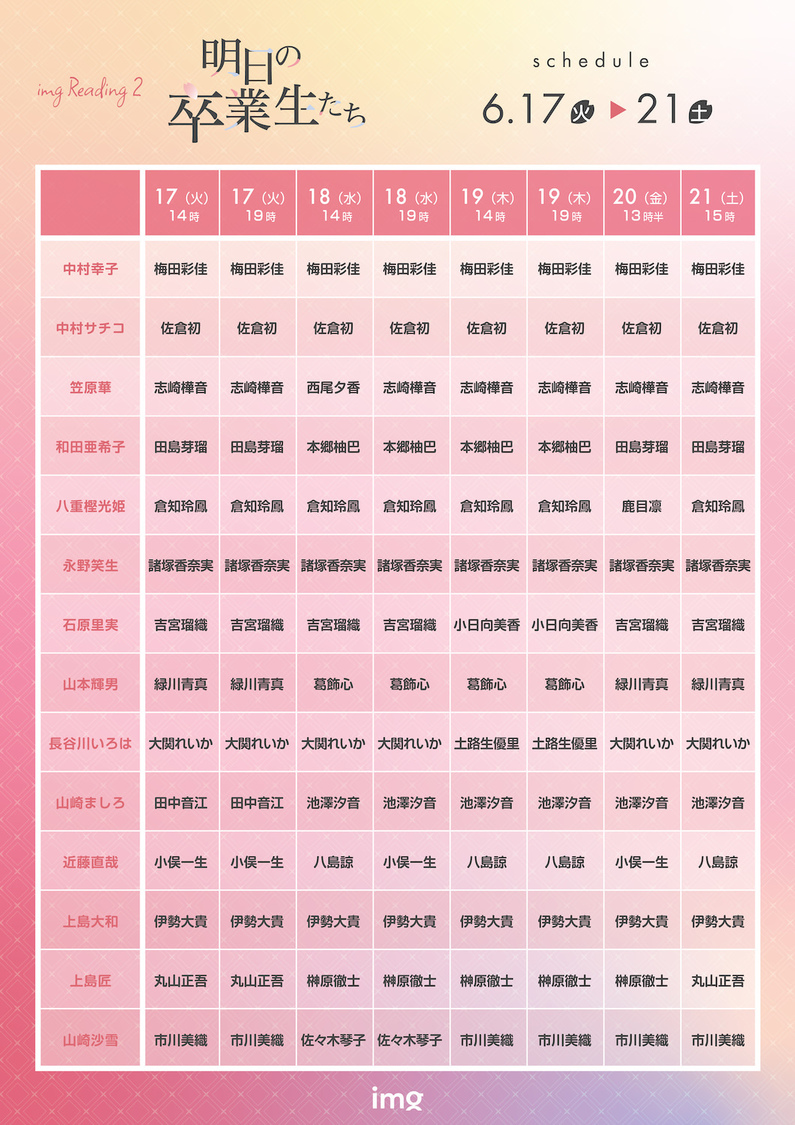 imgReading2＜明日の卒業生たち＞