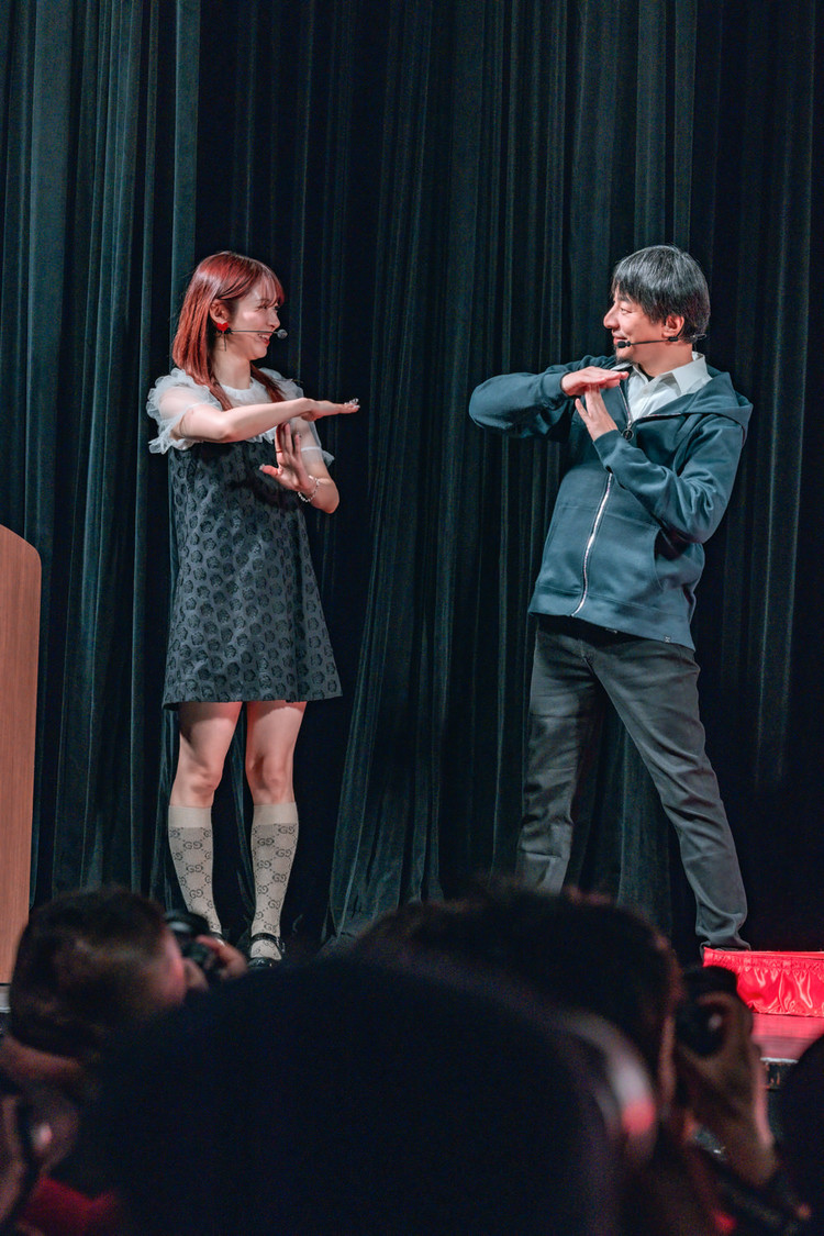 ＜UP-T 新CM発表会見＞ヒューリックホール東京（2025年4月30日）