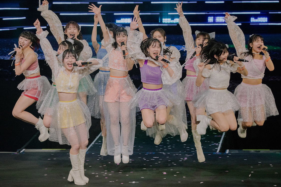 ＜つばきファクトリー 10th Anniversary Concert at BUDOKAN 〜OUR DAYS〜＞日本武道館（2025年4月30日）