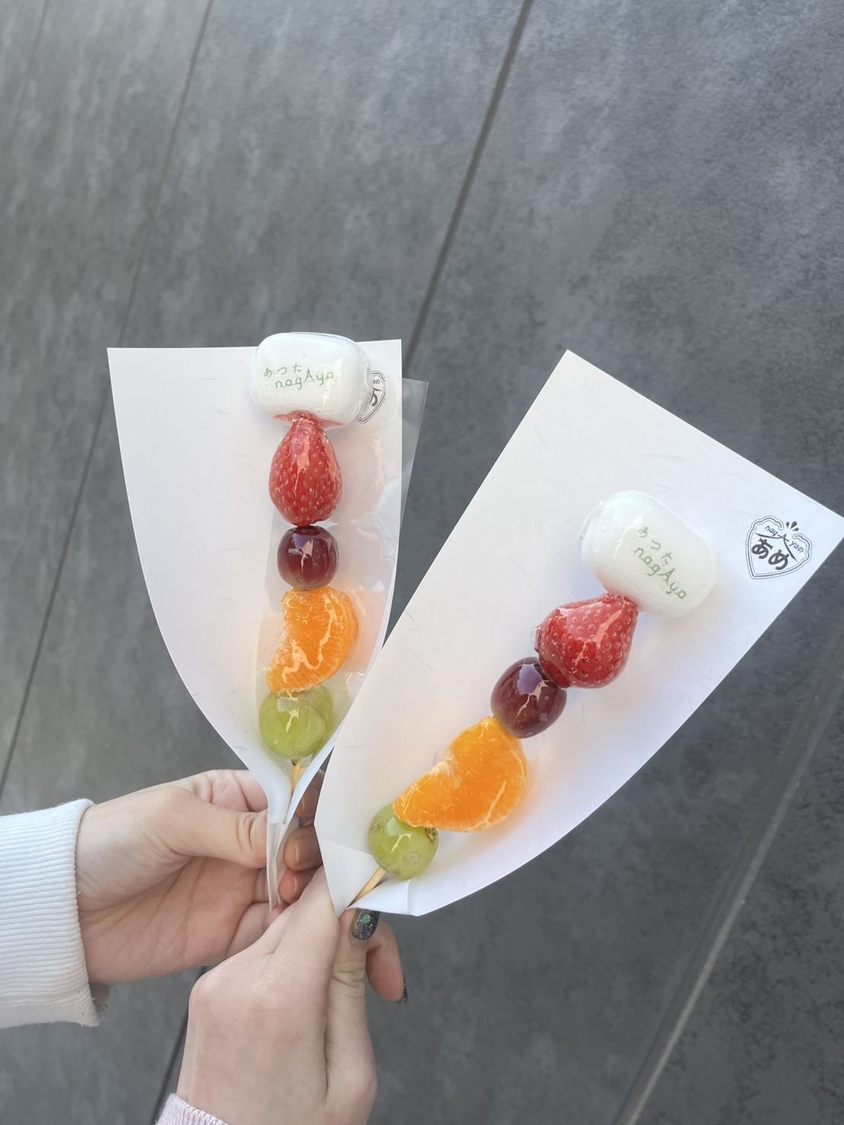 最近食べたフルーツ飴