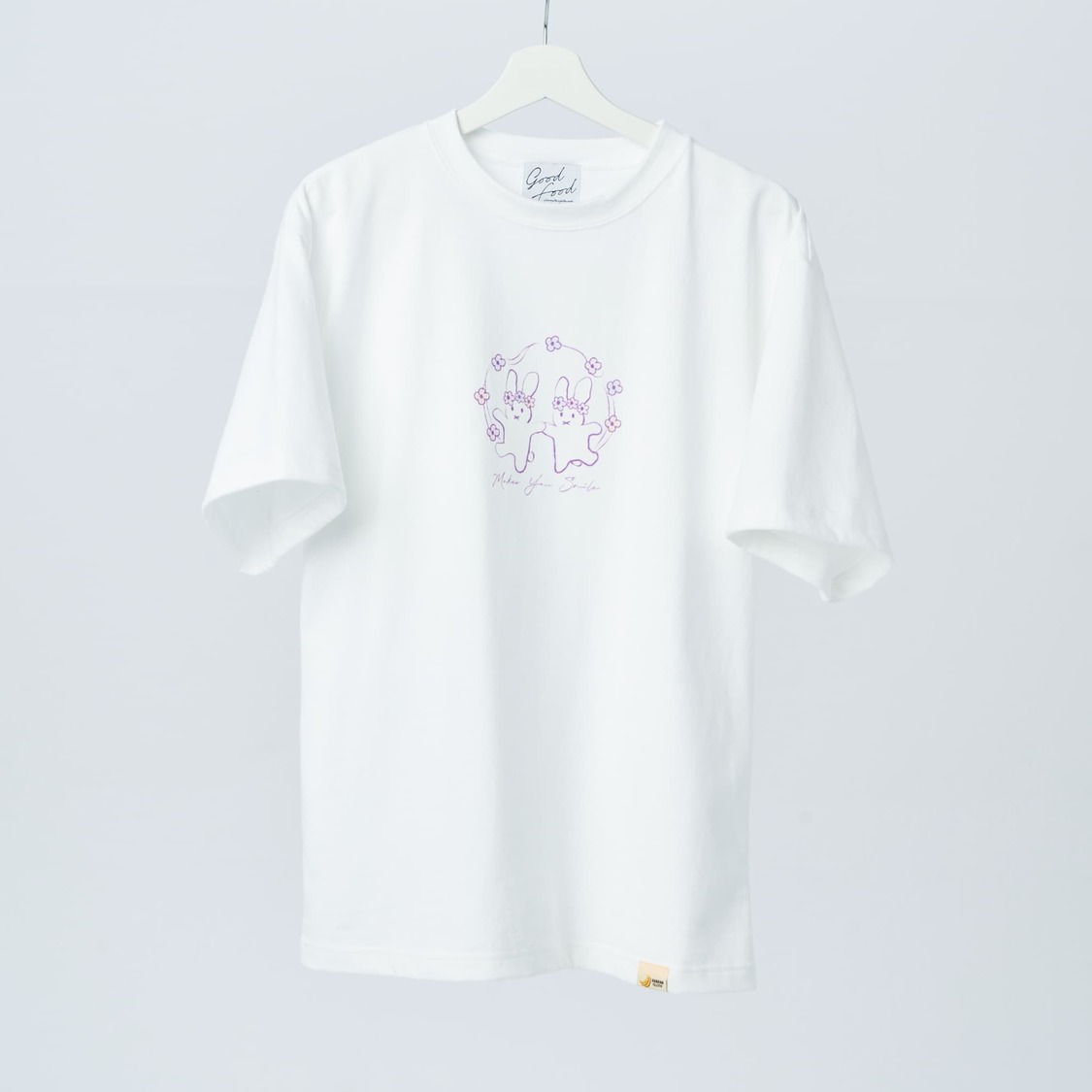 佐藤佳穂＆井上瑠夏 Sustainable Message Tシャツ（Type A）フロント