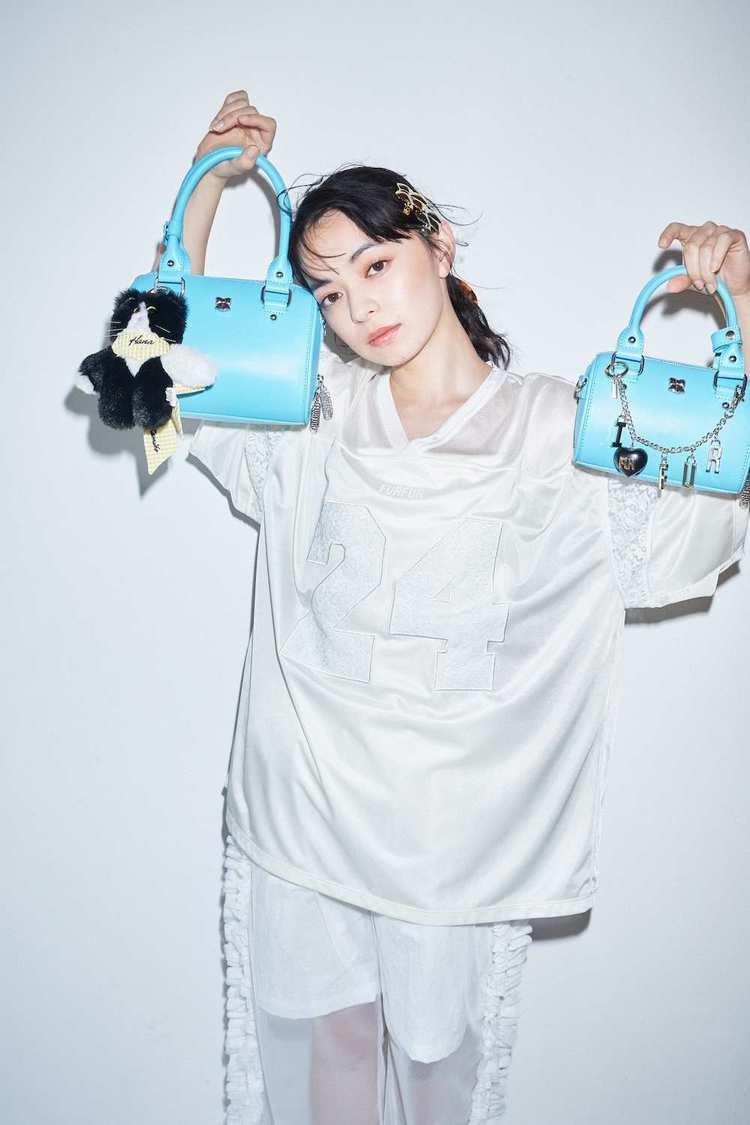 【上國料萌衣コラボ】レースナンバーTシャツ