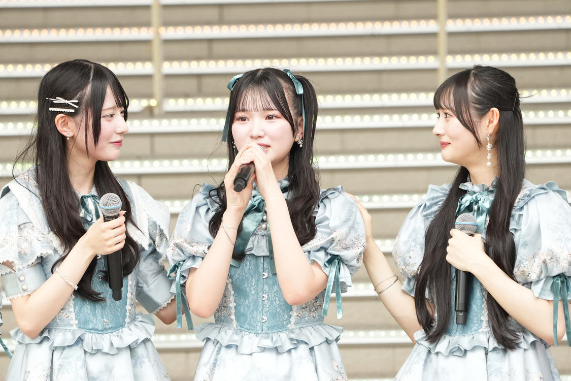 Rain Tree＜2ndデジタルシングル「つまり」リリースイベント＞ダイバーシティ東京プラザフェスティバル広場（2025年5月18日／©OVERSE）