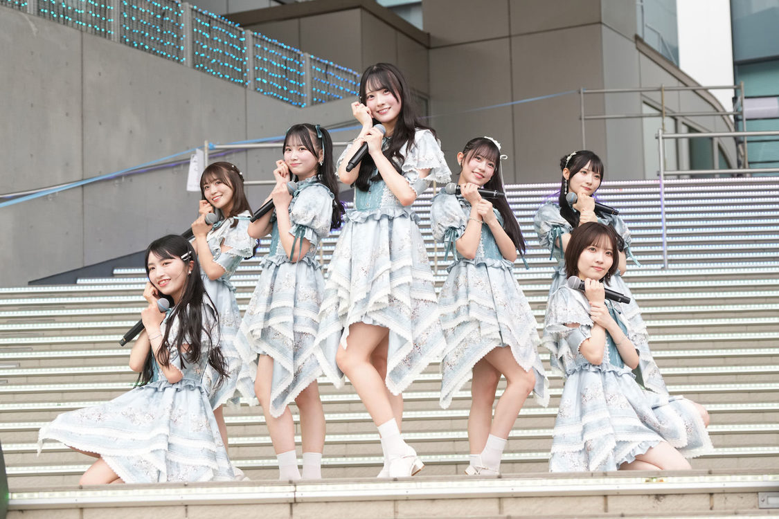 Rain Tree＜2ndデジタルシングル「つまり」リリースイベント＞ダイバーシティ東京プラザフェスティバル広場（2025年5月18日／©OVERSE）