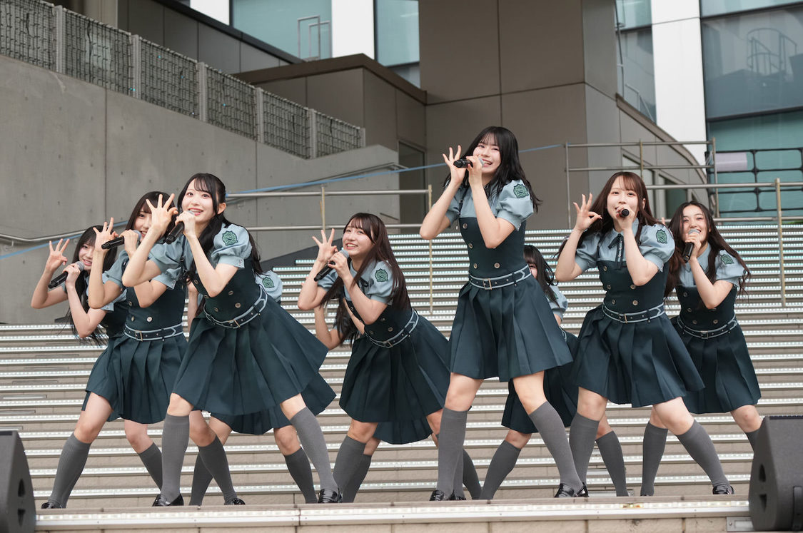 Rain Tree＜2ndデジタルシングル「つまり」リリースイベント＞ダイバーシティ東京プラザフェスティバル広場（2025年5月18日／©OVERSE）