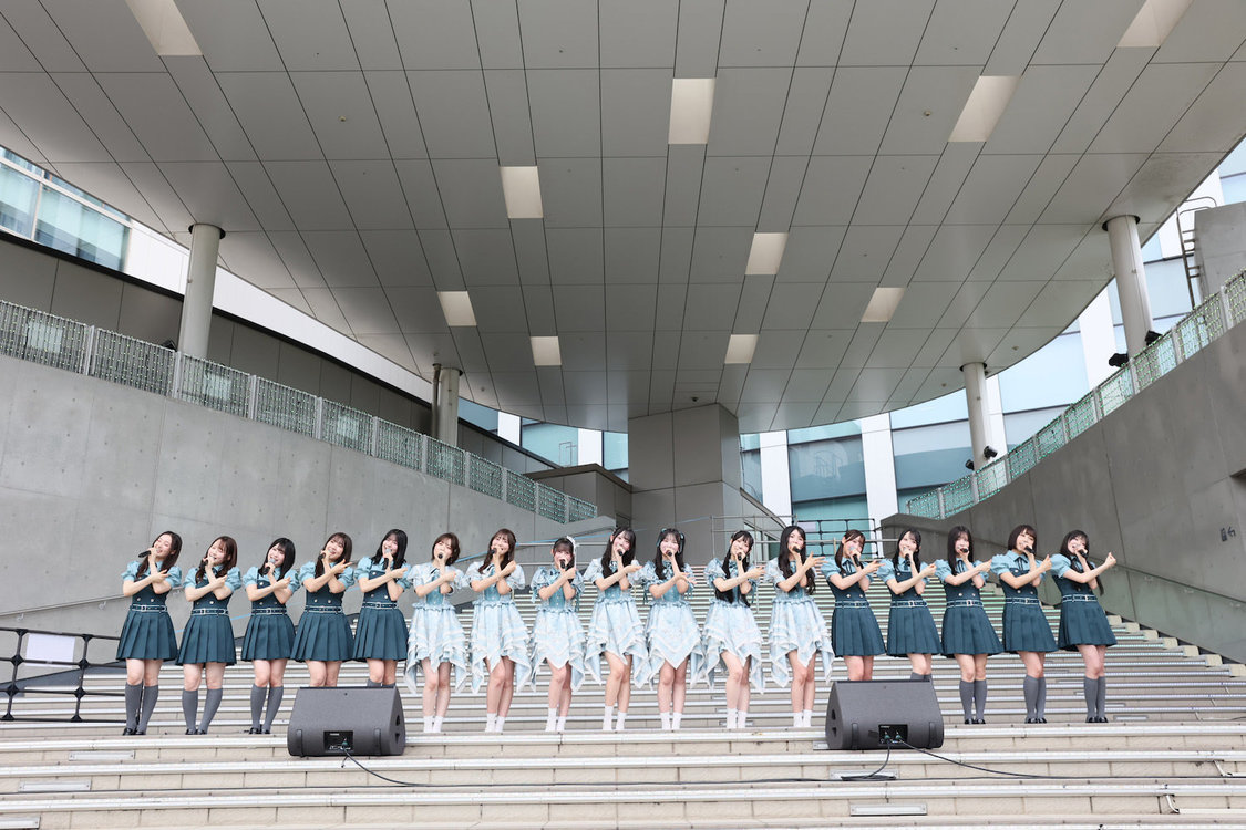 Rain Tree＜2ndデジタルシングル「つまり」リリースイベント＞ダイバーシティ東京プラザフェスティバル広場（2025年5月18日／©OVERSE）